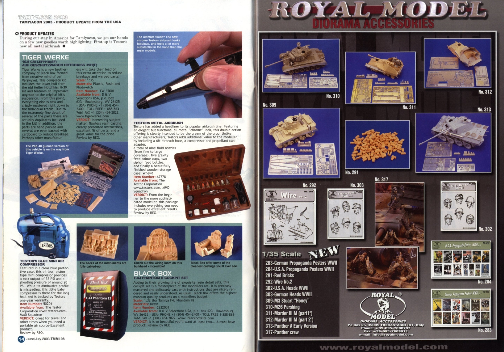 Tamiya Model Magazine 098 (2003-06)